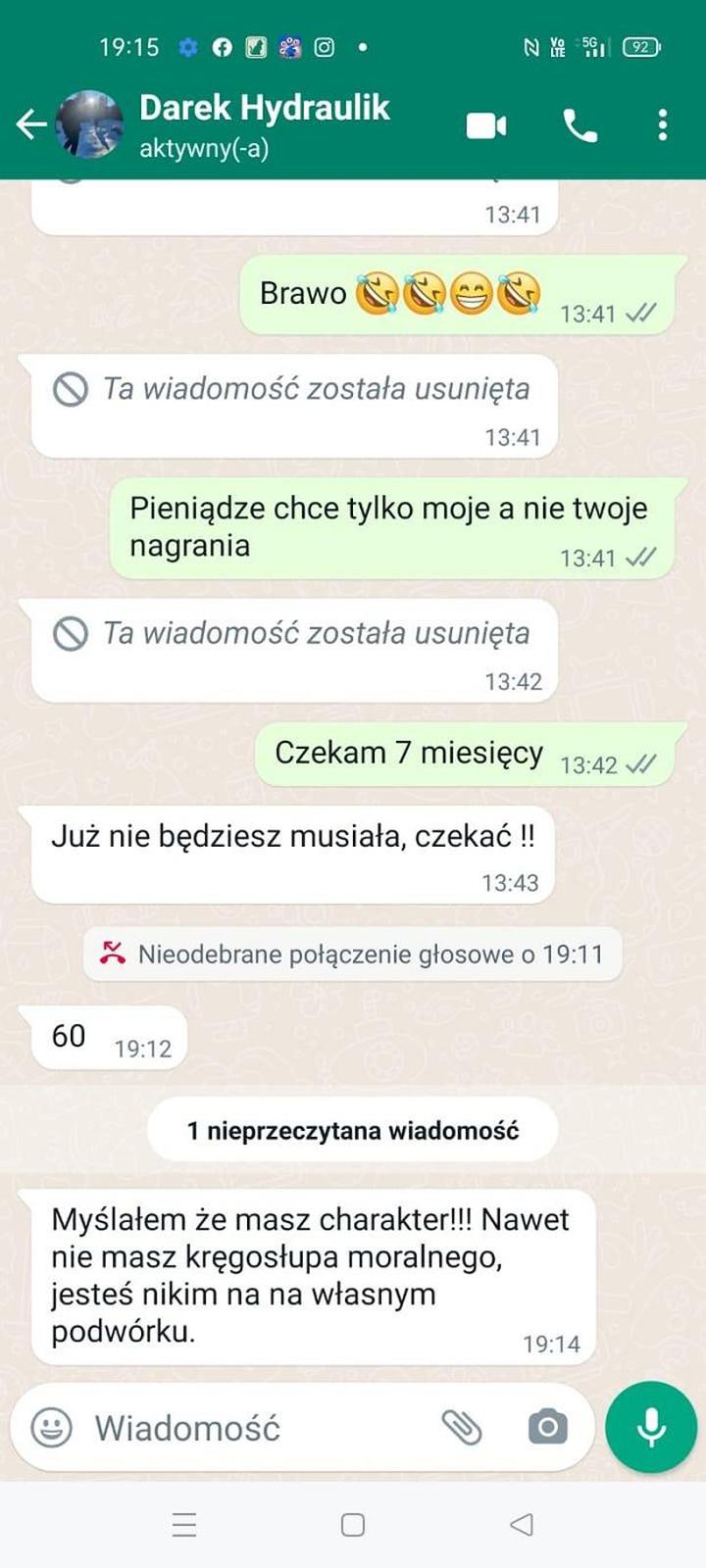 Pierwsza wiadomość Tinder