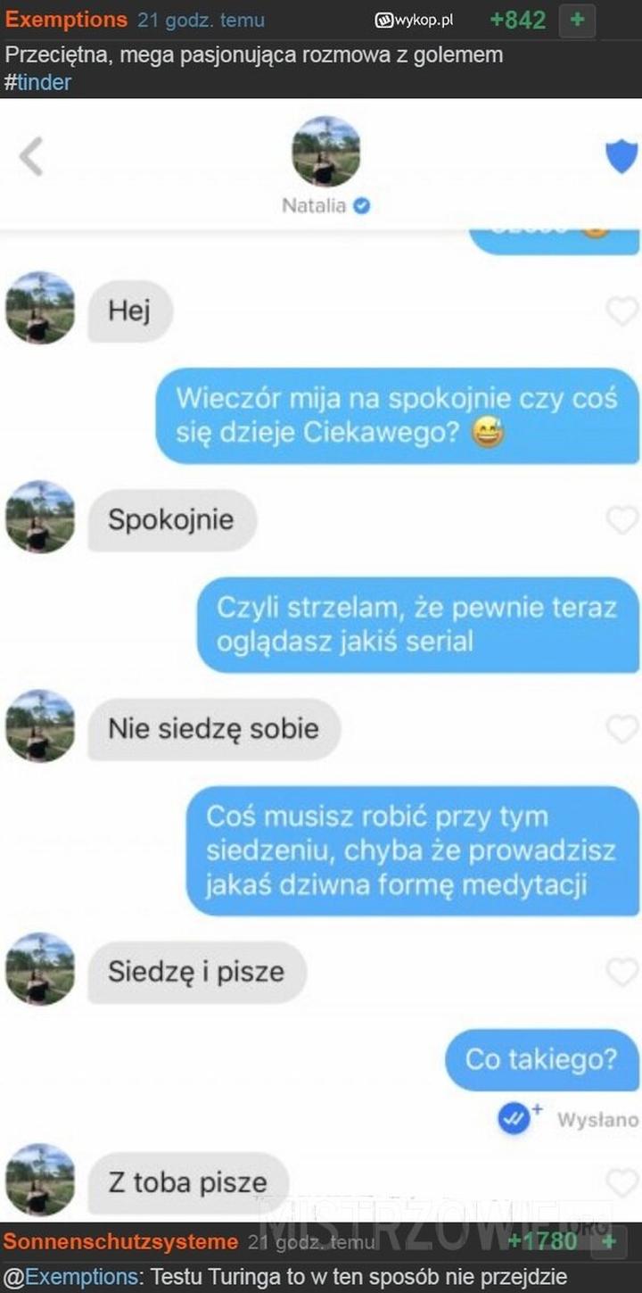 Tematy do rozmów Tinder