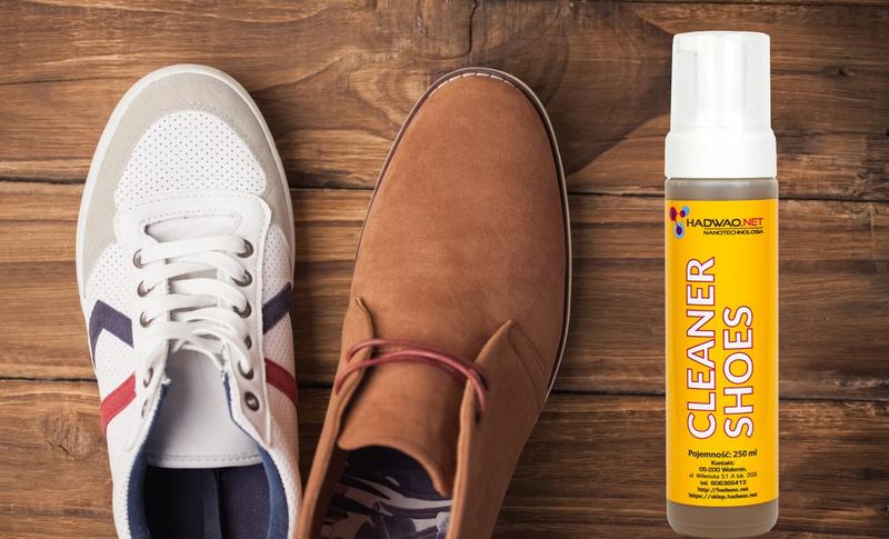 Czyszczenie białych butów