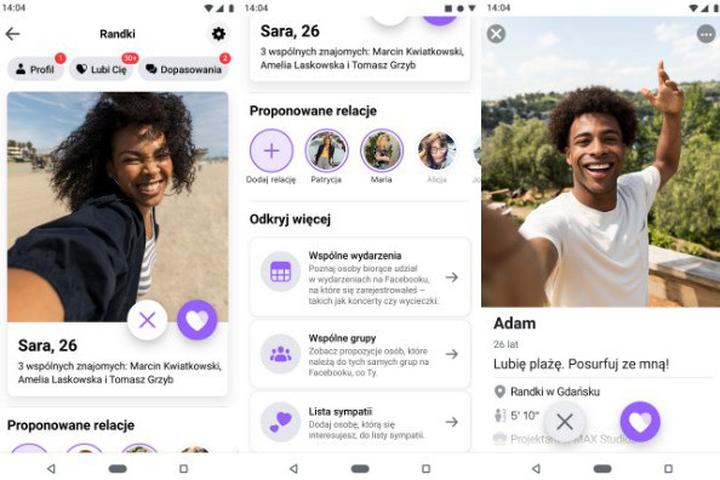 Dezaktywacja randek Facebook
