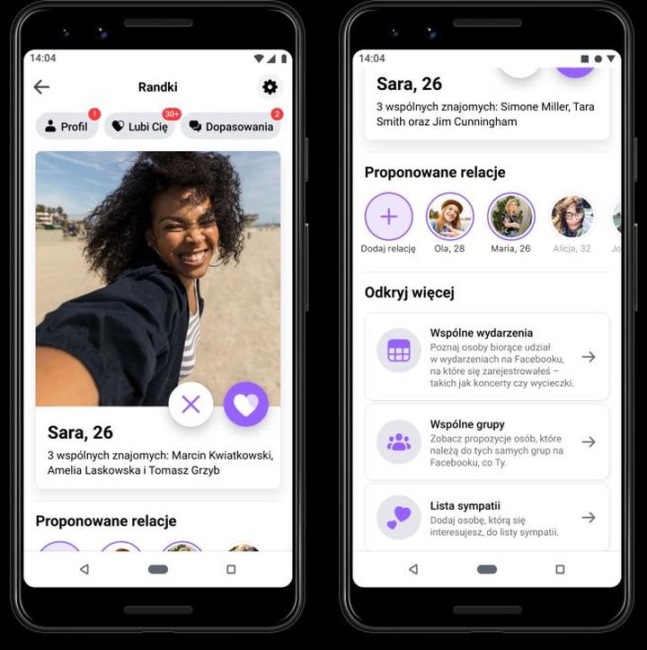 Usuwanie randek na Facebooku